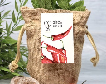 Chilli Jute Bag Grow Set