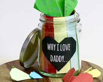 Personalised Love Message Jar