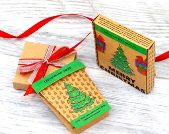 Merry Christmas Fir Tree Grow Pot Kit