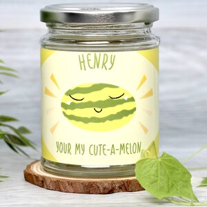 Personalised Mini Melon Jar Grow Kit