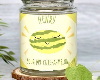 Personalised Mini Melon Jar Grow Kit