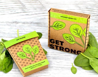 Get Strong Spinach Grow Pot Kit
