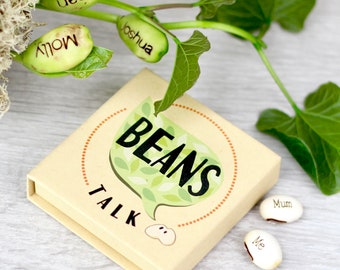 Personalised Message Beans Gift Set