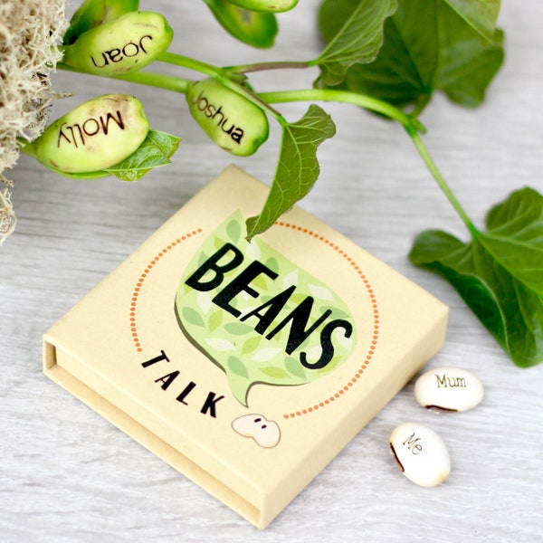 Personalised Message Beans Gift Set