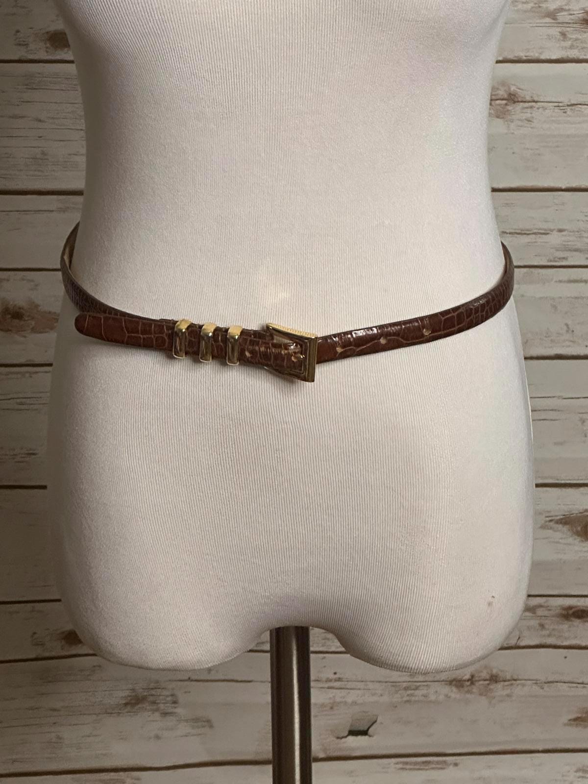 Cipriani Classic Cognac Brown Italian Alligator Calfskin  display picture 3