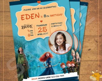 Dappere uitnodigingen, GEPERSONALISEERD, uitnodiging voor verjaardagsfeest, Dapper feest - Digitaal bestand