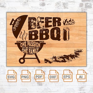 Beer and Bий svg file| Grillmaster| Cutting board SVG| Cricut| Cut Files| BBQ Timer SVG File| Funny Cutting Board