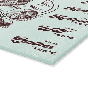 Steak kookkaart Svg – BBQ-temperatuurgids voor snijplankgravure – laserklaar ontwerp afbeelding 13