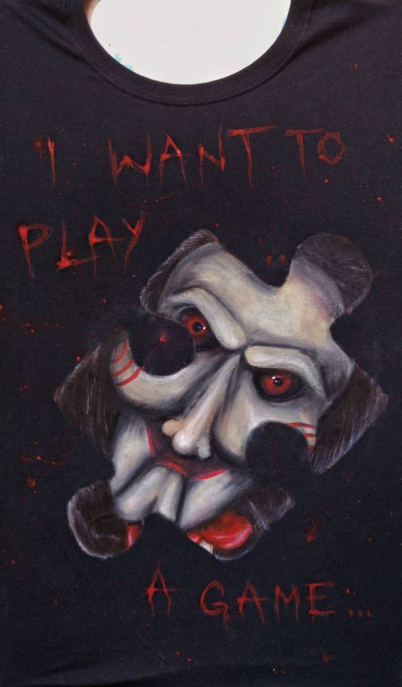 I Want To Play A Game Jigsaw T Shirt Etsy I Want To Play A Game Jigsaw T Shirt Etsy
