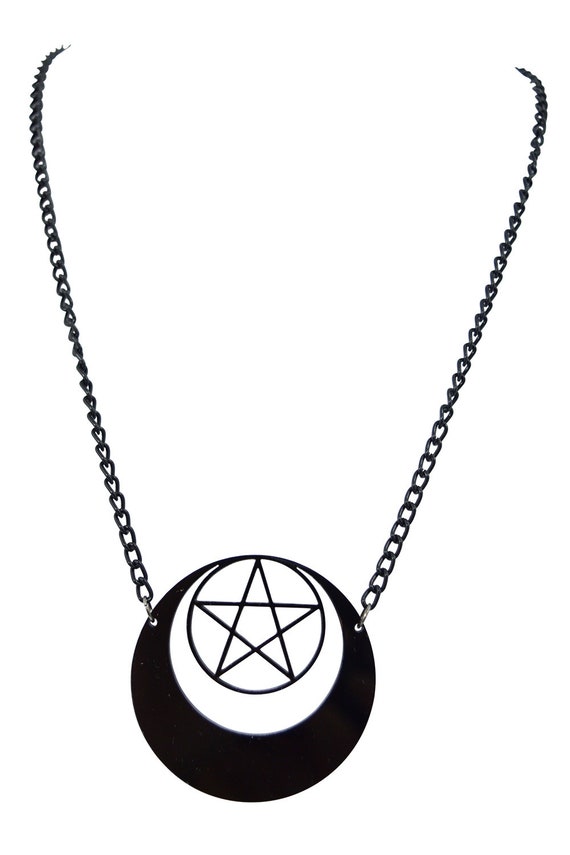 witch symbol necklace