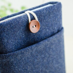 iPad Pro 12.9 Smart Cover iPad 12.9 Cover for iPad Pro iPad Pro Carrying Bag Best Protective Case for iPad Pro 13 iPad Blue Wool Unisex image 7