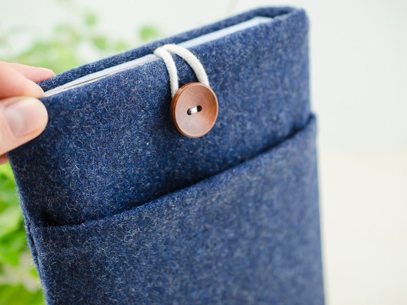 iPad Pro 12.9 Smart Cover iPad 12.9 Cover for iPad Pro iPad Pro Carrying Bag Best Protective Case for iPad Pro 13 iPad Blue Wool Unisex image 7
