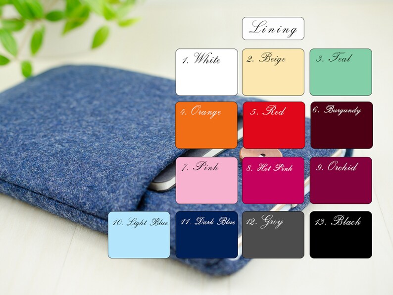 iPad Pro 12.9 Smart Cover iPad 12.9 Cover for iPad Pro iPad Pro Carrying Bag Best Protective Case for iPad Pro 13 iPad Blue Wool Unisex image 2