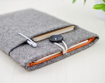 Hp Laptop Case Hp Envy X360 Case Hp Spectre 13 Case Pavilion Chromebook Elitebook 840 Omen 11 6 14 15 15 6 Inch Cover Sleeve Orange Tweed