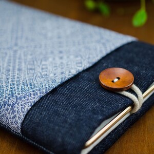 Samsung Galaxy Tablet Samsung Galaxy Tab S7 Samsung Tab A 10 4 Case Galaxy Tab S7 Plus Sleeve Chromebook Samsung Case Cover Jeans Blue image 9