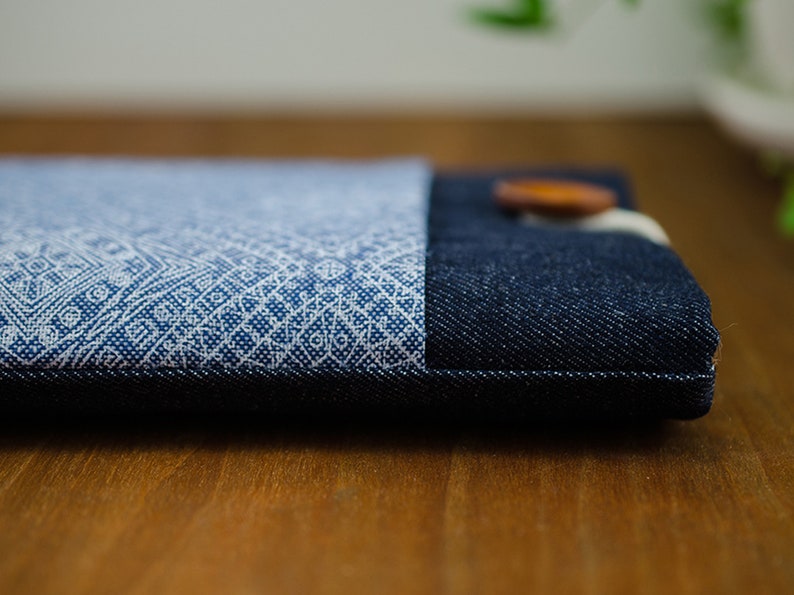 Samsung Galaxy Tablet Samsung Galaxy Tab S7 Samsung Tab A 10 4 Case Galaxy Tab S7 Plus Sleeve Chromebook Samsung Case Cover Jeans Blue image 6