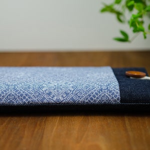 Samsung Galaxy Tablet Samsung Galaxy Tab S7 Samsung Tab A 10 4 Case Galaxy Tab S7 Plus Sleeve Chromebook Samsung Case Cover Jeans Blue image 5