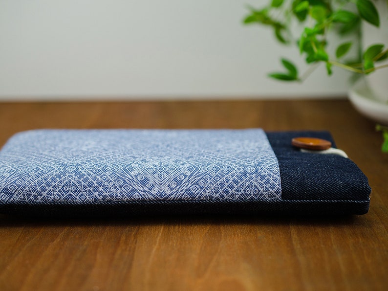 Samsung Galaxy Tablet Samsung Galaxy Tab S7 Samsung Tab A 10 4 Case Galaxy Tab S7 Plus Sleeve Chromebook Samsung Case Cover Jeans Blue image 5