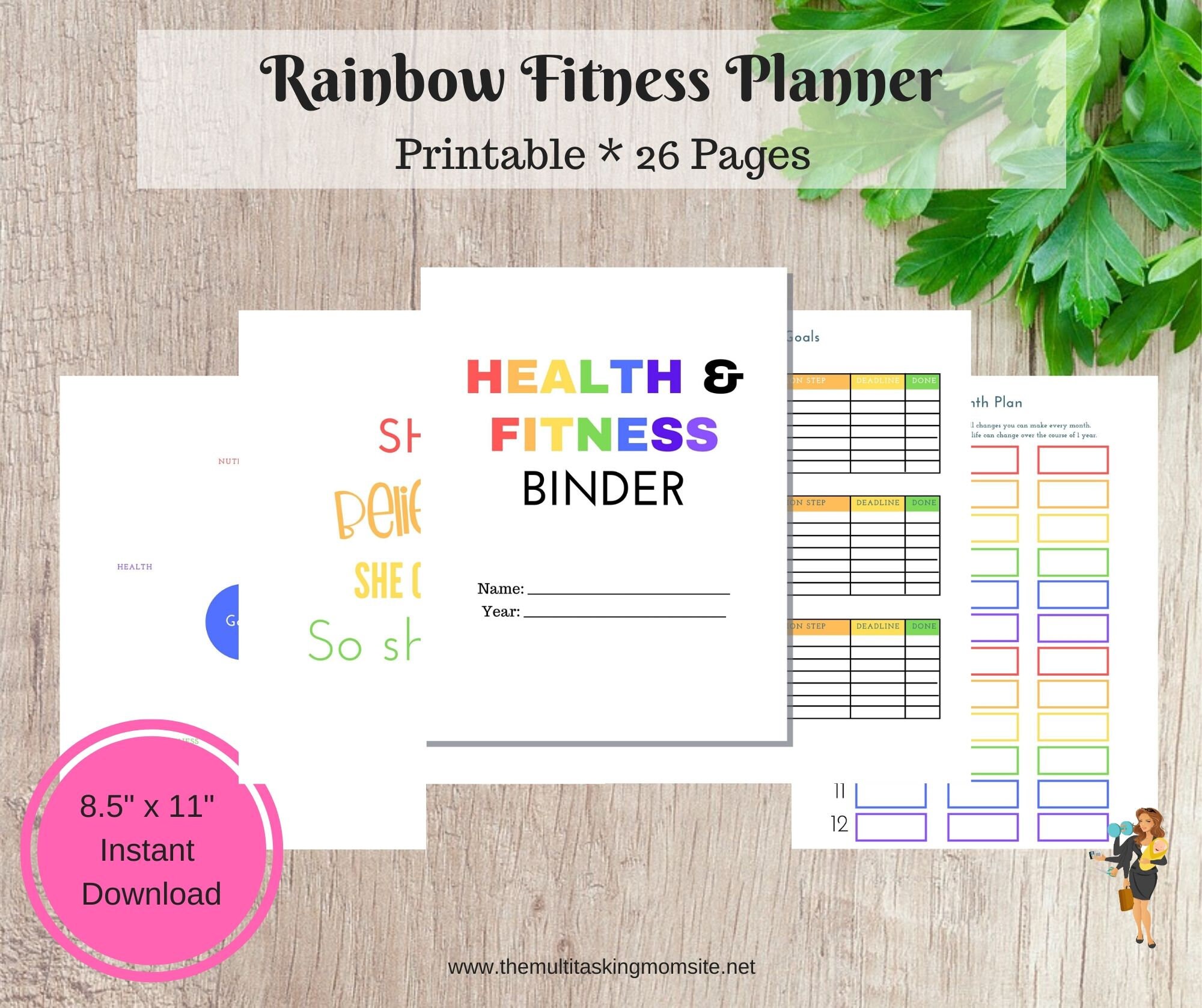 Fitness Binder - Etsy fitness-binder-etsy