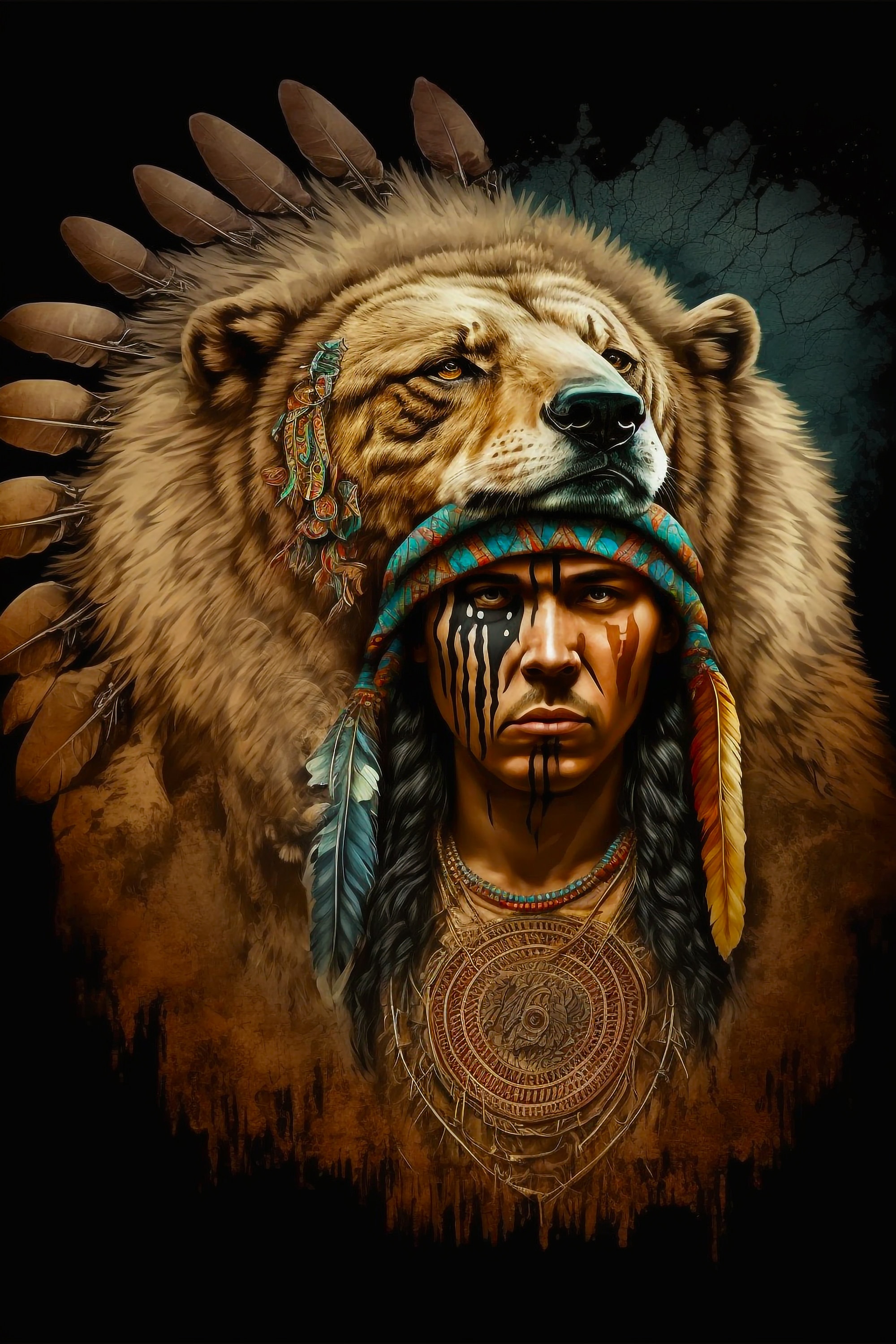 Native American Bear  American Indian Bear