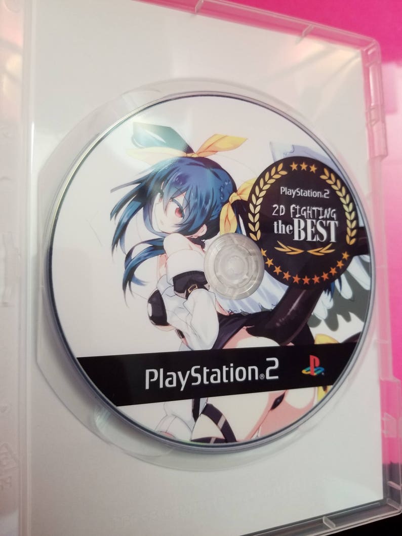 PS2 2d Fighting best of reproduction case with free art disc with rom for hte Playstion 2