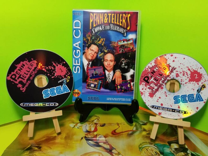 penn and teller sega cd