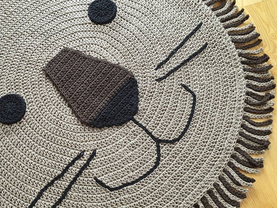 lion rug nursery