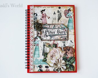 Cuaderno decorado - Etsy España