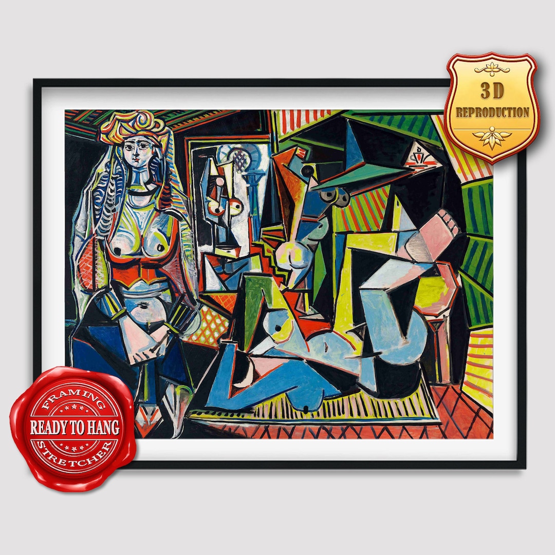 Pablo Picasso the Women of Algiers Giclee Print Reproduction
