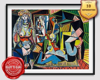 Pablo Picasso the Women of Algiers Giclee Print Reproduction