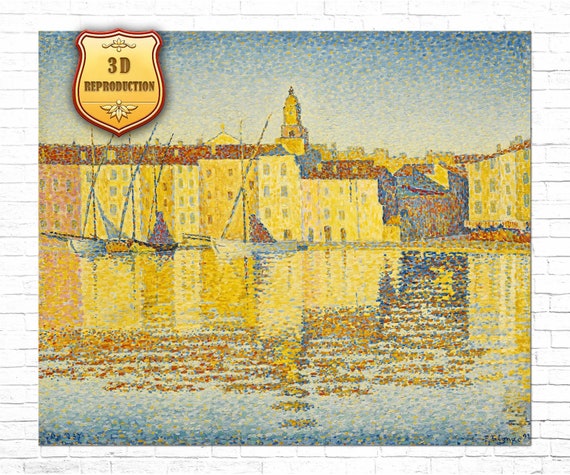 Paul Signac - Saint-Tropez: Le Port at
