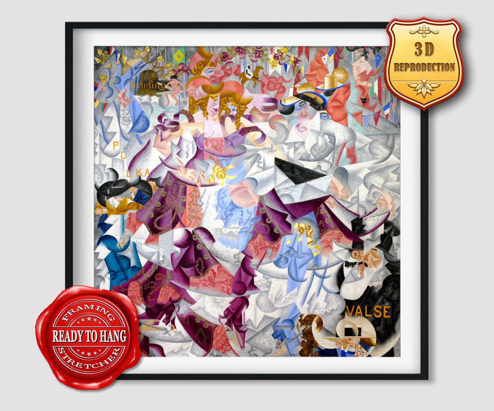 Gino Severini Dynamic Hieroglyphic of the Bal Tabarin Giclee