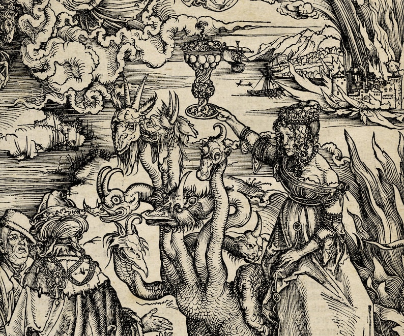 Albrecht Durer The Whore of Babylon Giclee Print