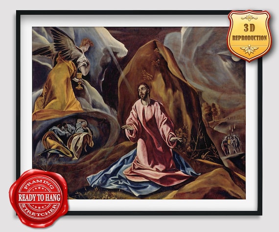 El Greco The Agony in the Garden of Gethsemane Giclee Paper Print Poster