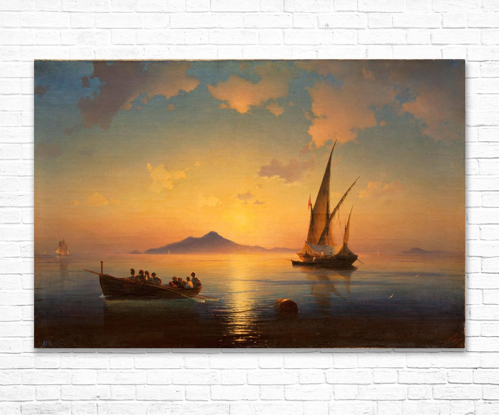 Айвазовский штиль картина 1837