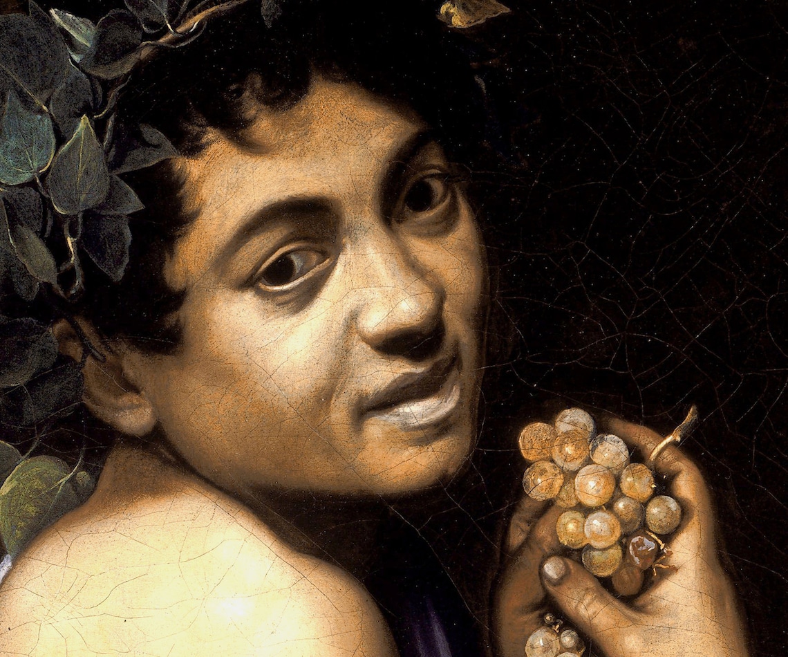 Caravaggio Young Sick Bacchus Giclee Print Reproduction Etsy