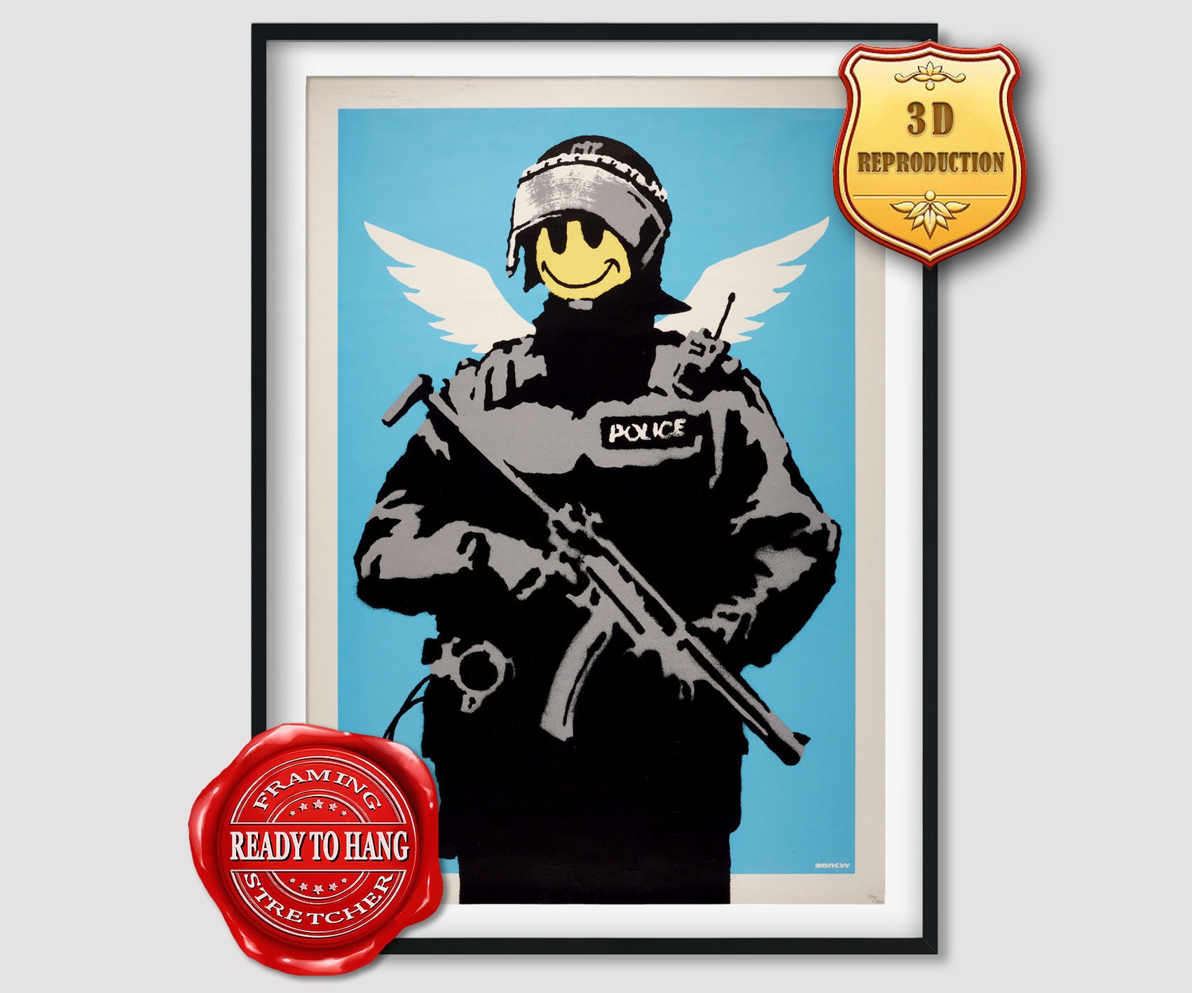 Banksy flying copper - Etsy 日本 Banksy flying copper - Etsy 日本