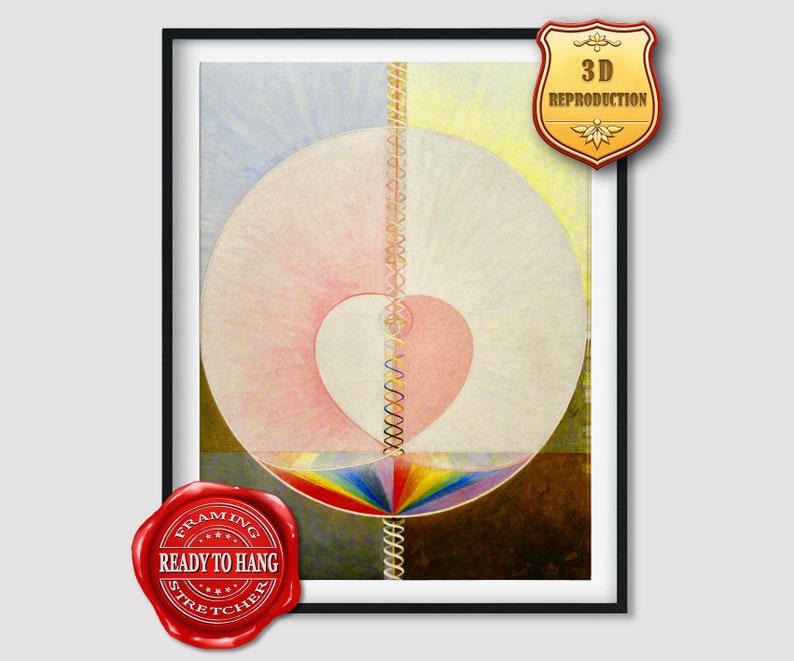 Hilma af Klint The Dove No 1 Giclee Print Reproduction Etsy