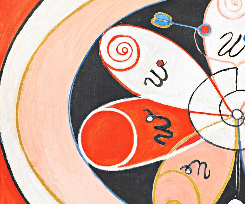 Hilma af Klint Evolution No 15 Giclee Print Reproduction