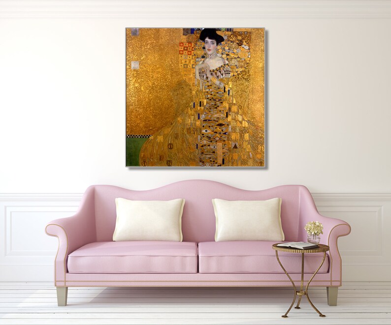 Gustav Klimt Adele Bloch-bauer Woman in Gold Giclee Print | Etsy