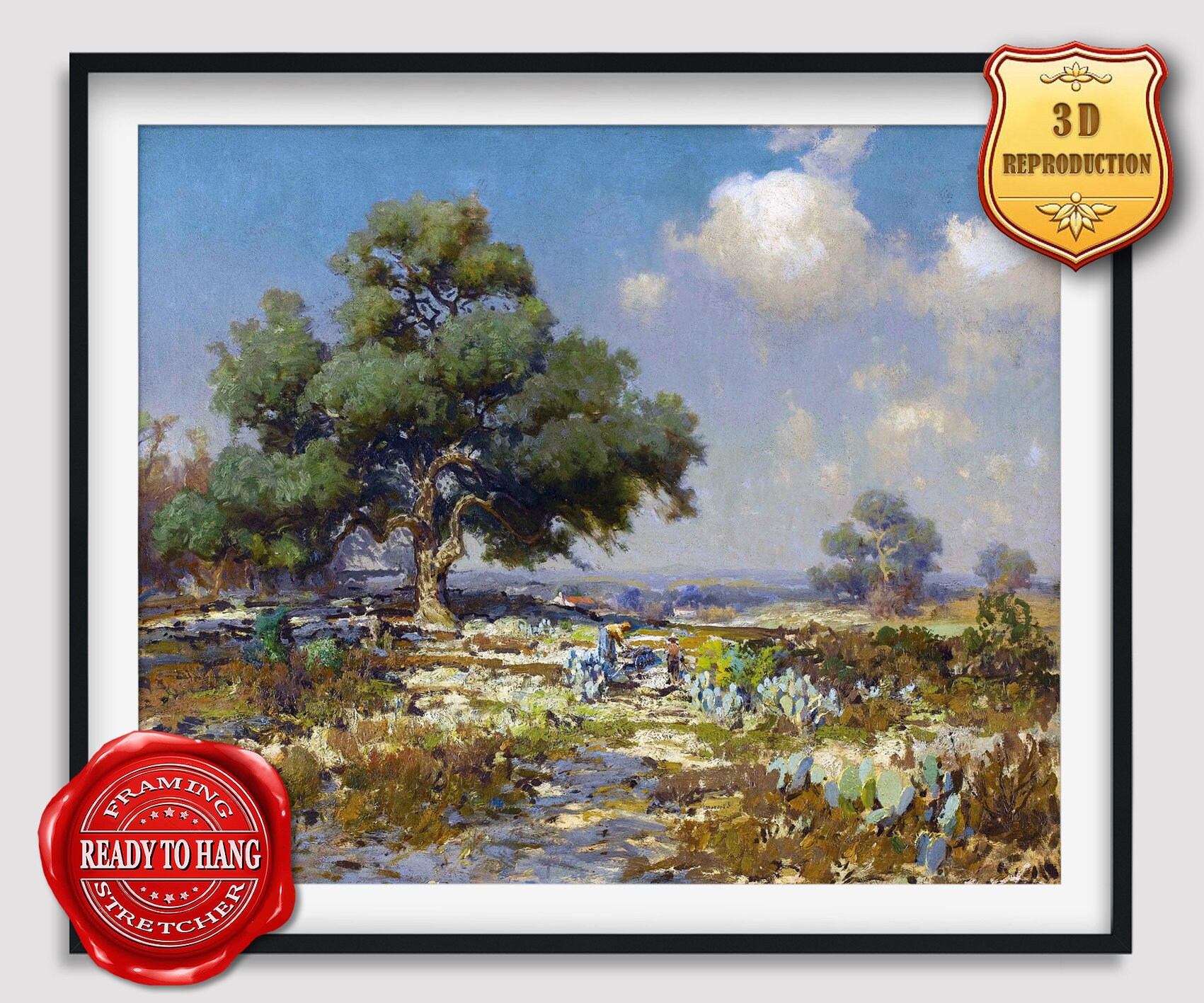Robert Julian Onderdonk The Wood Gatherers Giclee Print Etsy