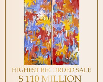 Jasper Johns Thermometer Fine Art Print Museum Quality Reproduction Auction Records