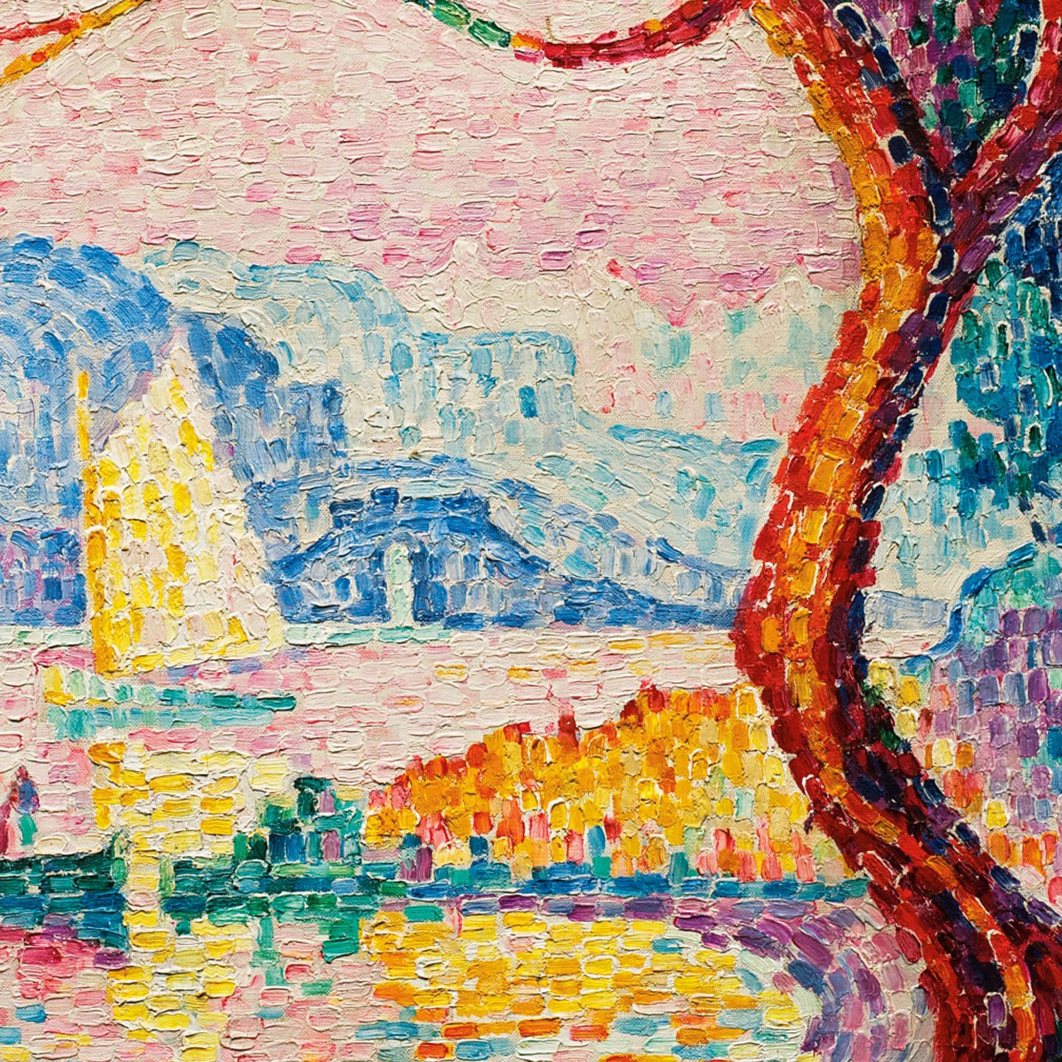 Paul Signac Antibes, France, Giclee Print, Neo-impressionist Wall