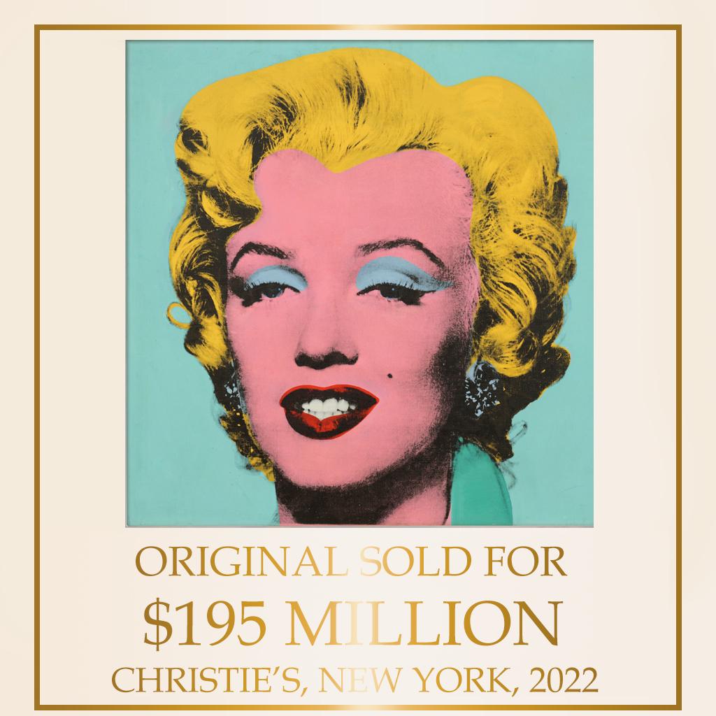 Andy Warhol Shot Marilyn Fine Art Print Museum Quality