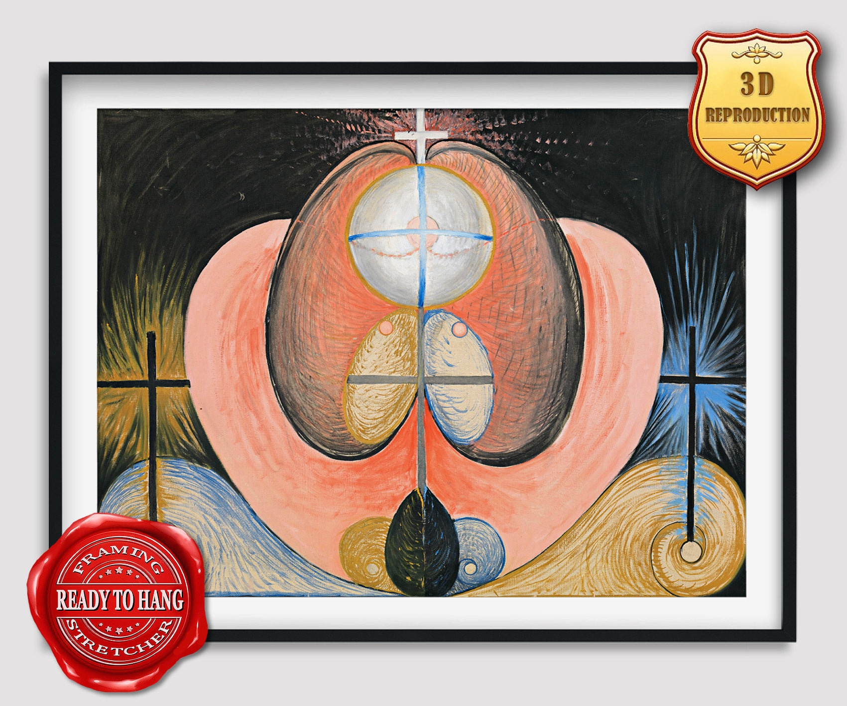 Hilma af Klint Evolution No 10 Giclee Print Reproduction