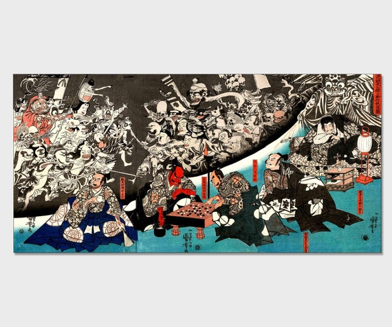 Afro Samurai Oil Painting 40x20 NOT a print or poster Framing Available.1 of 6 !