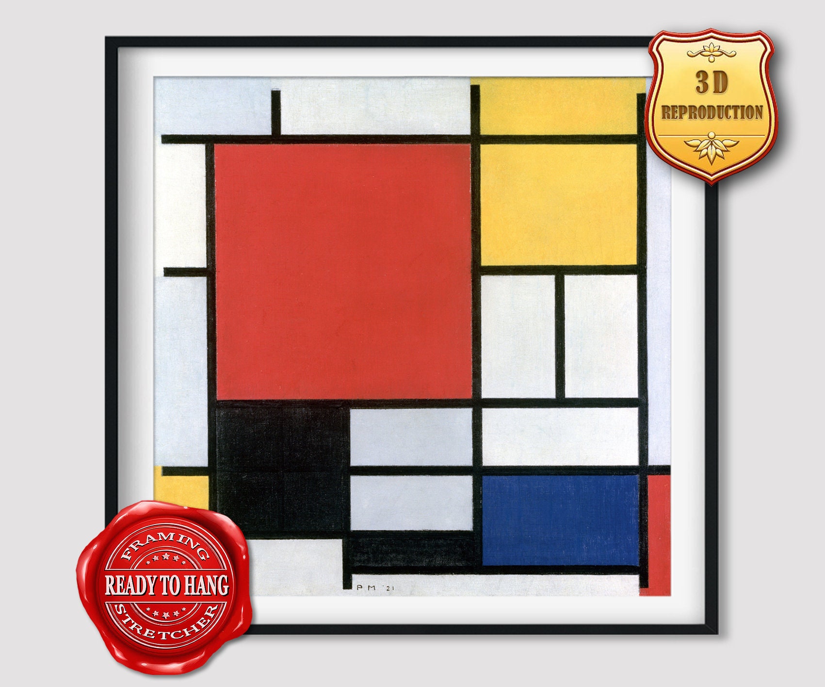 Mondrian, Composition with Red, Blue, and Yellow (article)