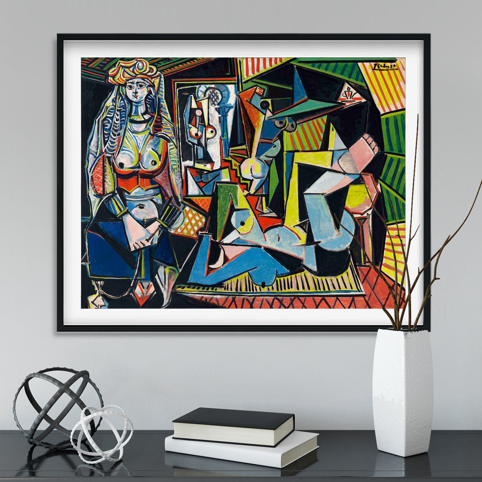 Pablo Picasso the Women of Algiers Giclee Print Reproduction
