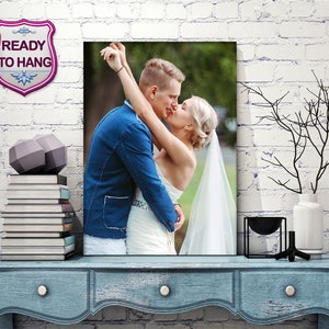 Custom Photo to Canvas Print, Ready to Hang, Giclee Quality