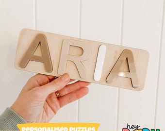 Rompecabezas personalizado / Rompecabezas con nombre / Rompecabezas personalizado / Rompecabezas con nombre / Piezas de rompecabezas / Rompecabezas de acrílico / Rompecabezas de madera / Juguetes de madera